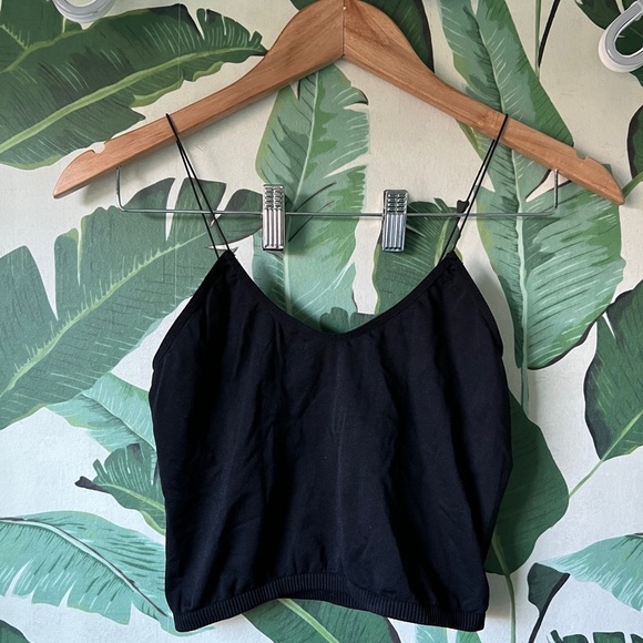 Free People Tops - Intimately Free People Black Brami Cami Tank Top M/L